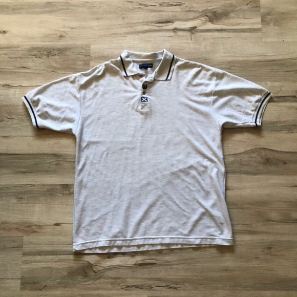VINTAGE!! Haus of Scotland Short Sleeve Polo Tee - Picture 1 of 7